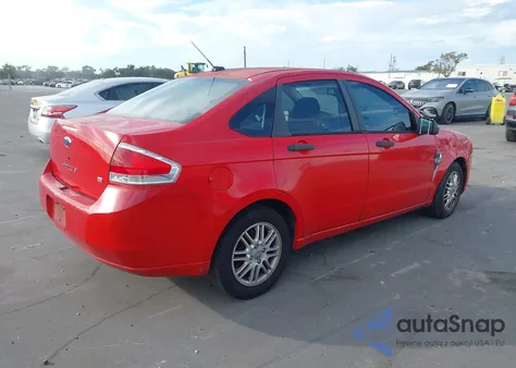 2008 Ford Focus Se/Ses from USA, damaged, VIN 1FAHP35N38W286798